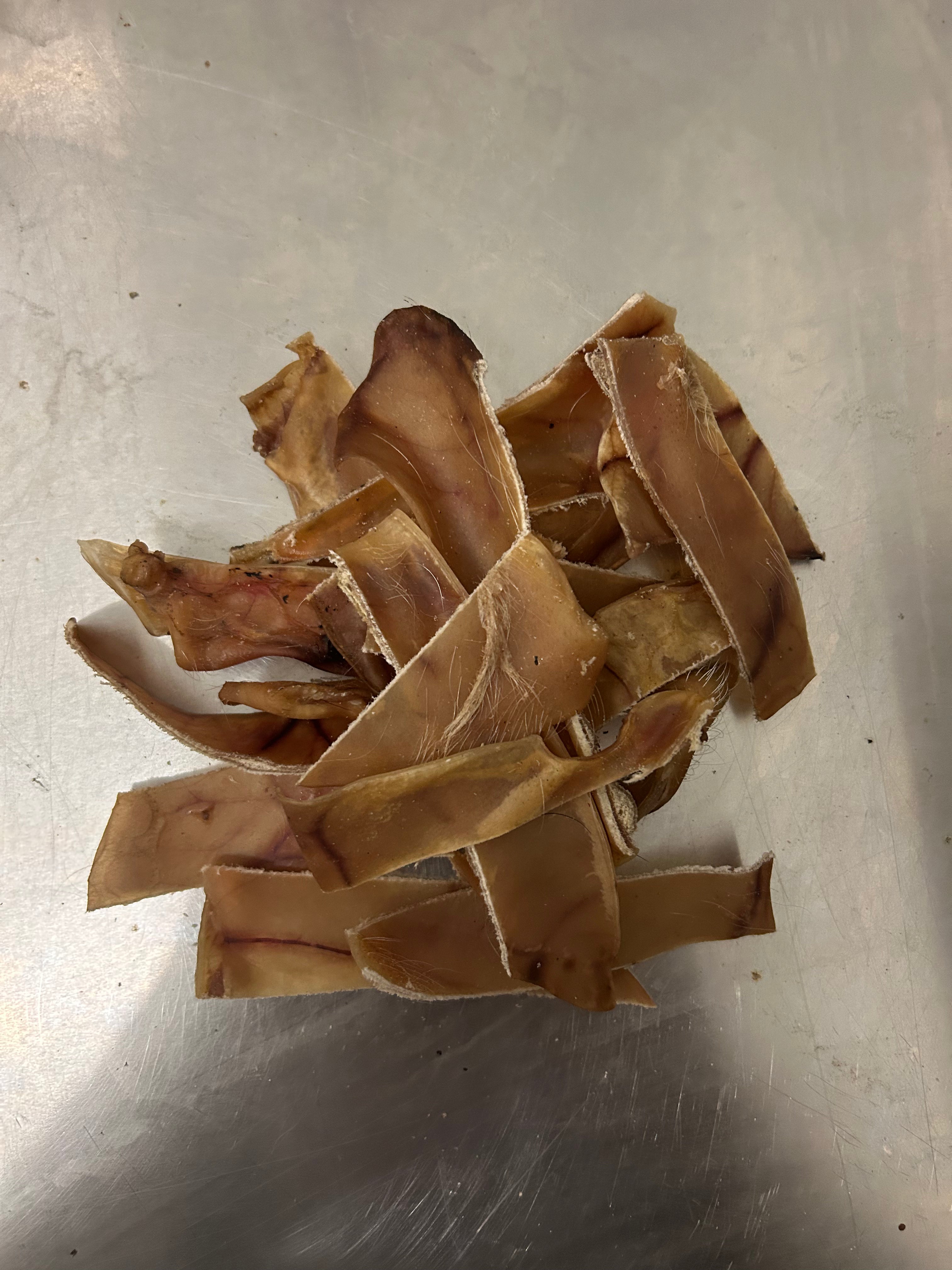 Pig Ear Strips (100 grams)